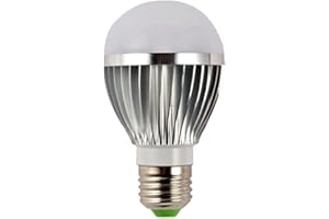 KLGEIVB 940nM IR Illuminator, 5 LED X 3 Watt Infrared Bulb Light Lamp, E26 E27 Base, Total invisible no glow, for CCTV Clear Surveillance Images at Night, to Enhance Night Vision of 940nm IR Capable Cameras