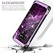 BENTOBEN Galaxy Note 9 Case, Purple Space Design Slim 2 in 1 Hybrid Soft TPU Bumper Hard PC Cover with PU Faux Leather Heavy Duty Shockproof Protective Phone Case Cover for Samsung Note 9, Purple