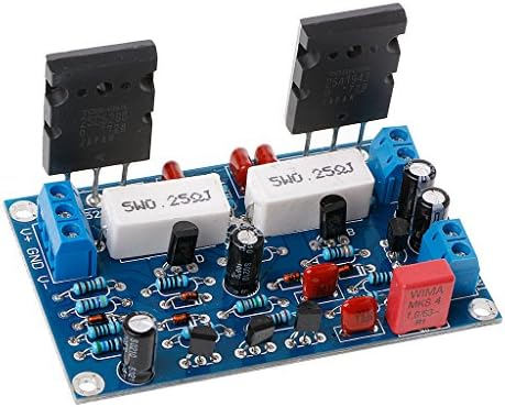 FXCO 2SC5200+2SA1943 Dual DC 35V 100W Mono Channel HIFI Audio After Class Amplifier