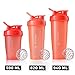 BlenderBottle Classic Shaker Bottle Perfect for Protein Shakes and Pre Workout, 28-Ounce, Coral