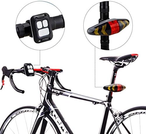 MASO Feu arrière de vélo LED Clignotants avec télécommande sans Fil Rechargeable Multifonction Modes Étanche pour VTT Vélo de Route - Urban Elec MASO Feu arrière de vélo LED Clignotants avec télécommande sans Fil Rechargeable Multifonction Modes Étanche pour VTT Vélo de Route