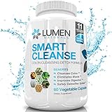 Smart Cleanse - 15 Day Gentle Detox & Colon Cleanse Weight Loss Formula - Boost Immune System & Improve Digestive Health - Includes Acidophilus, Aloe Vera, Psyllium Husk, & Bentonite Clay