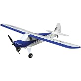 HobbyZone Sport Cub S 2 RC Airplane BNF Basic with Safe (Transmitter, Battery and Charger Not Included), HBZ44500, Blue &amp; White