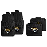 Fanmats Jacksonville Jaguars Set of 4 Car Mats for
