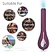 SVAKOM Siime Eye Rechargeable Waterproof Intelligent Multi-Speed Wireless App-Controlled Camera Vibrator Handheld Massager to See The Back Body Parts for Massaging(Violet)
