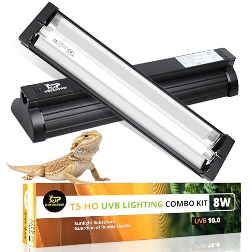 GREENPAW T5 UVB Reptile Light Kit