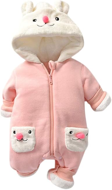 Kudico Bebe Fille Capuche Combinaison Ensemble De Pyjama Enfant Mignon Lapin Forme Animal Deguisement Amazon Fr Vetements Et Accessoires