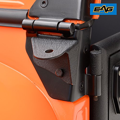EAG Windshield Light Mount Brackets Lower Hinge Fit for 7606 Wrangler
