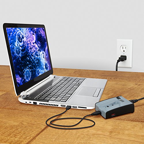 Revive 5-Port USB Desktop Charging Station PowerUP NG5P with Premium 30W High Output, Overload Surge Protection & Travel Sized Design - Works with Apple, Samsung, LG & More Smartphones & Tablets - Thumbnail 5