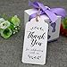 G2PLUS Thank You for Celebrating with Us Tags, 100PCS White Paper Thank You Gift Tags with String for Mother's Day, Wedding, Birthday, Graduation, Baby Shower Party Favors