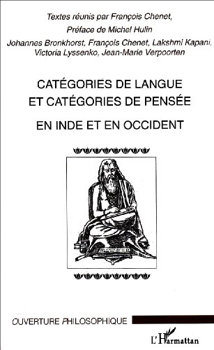 Catégories de langue et catégories de pensée en Inde et en Occident