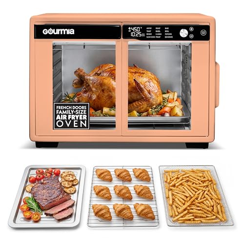 Gourmia French Door Air Fryer Oven - 37 Qt Large Capacity Convection