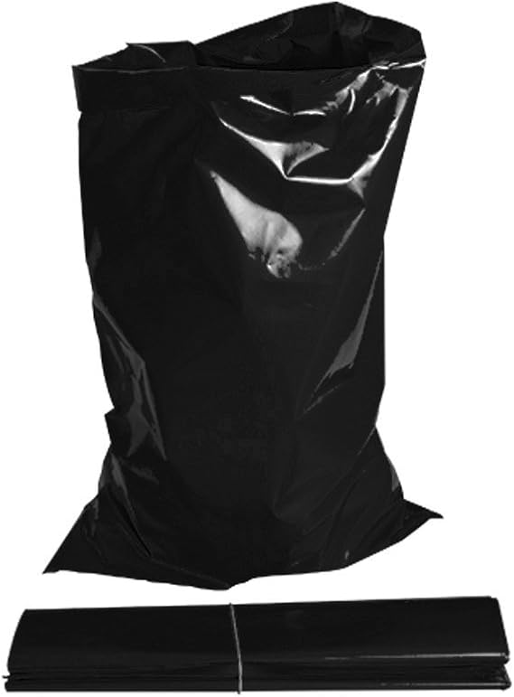 Rubble Sacks 100 x EXTRA HEAVY DUTY BLACK RUBBLE BAGS/SACKS BUILDERS