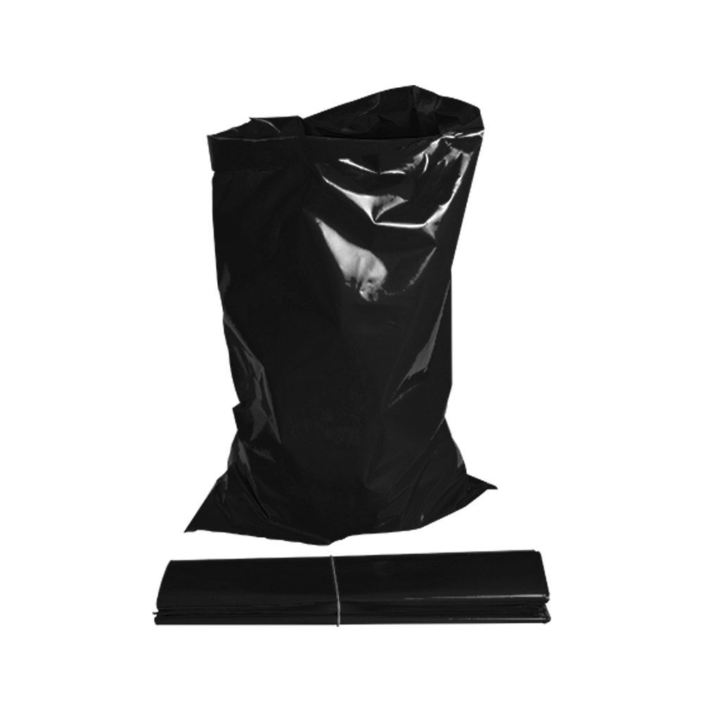 EXTRA HEAVY DUTY BLACK RUBBLE BAGS/SACKS BUILDERS 30kg+ (100) Amazon