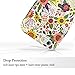 Dimaka Case for iPhone, Floral Flower Cute Case, Dual Layer Covers for Girls, Sturdy and Protective Bumper for iPhone