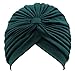 Luxury Divas Polyester Turban Sun Cap Hat