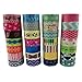 aufodara Moeup – Set of 10 Adhesive Tapes, Assorted Colours