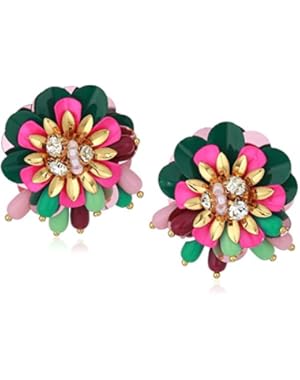 Women's Vibrant Life Statement Studs