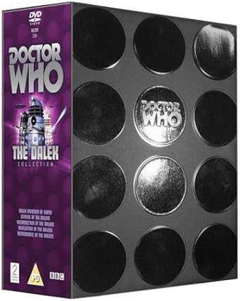 Doctor Who Original Series The Daleks Limited Edition Black Rubber Cased 7 Disc Box Set Exclusive To Amazon Co Uk Dvd 1963 Amazon Co Uk Tom Baker Colin Baker William Hartnell Tom Baker Colin