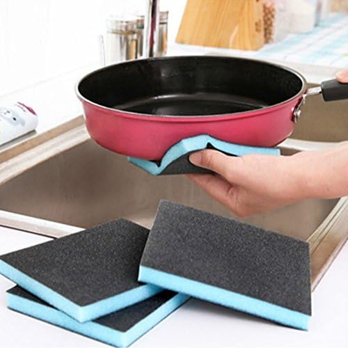 Nano-Emery Magic Cleaning Sponges,Pot Cleaner,Pot Scrubber（3PCS）