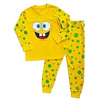 Boys Fall/Winter Spongebob Squarepants Nightgown Sleep Pants Pajama Sets (3y)