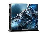 Death Knight Decal Skin Stickers For Sony Playstation 4 PS4 Console + 2 Pcs Stickers For PS4 Controller ...