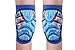 Soared 1 Pair Snow Skiing Snowboarding Sports Knee Pads Support Protective Gear for Child Kids Girls Boys Blue XS