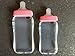 BlastCase Baby Bottle Cute 3D TPU Soft Pregnant Woman Milk Bottle Clear Case Lanyard Case Cover for iPhone 6 (Pink)
