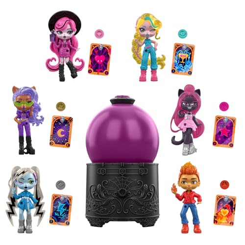 Monster High Potions Crystal Ball Mini Dolls, Surprise 3-inch Character Figures…