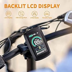 Jasion EB7 ST Electric Bike for Adults, 500W Motor