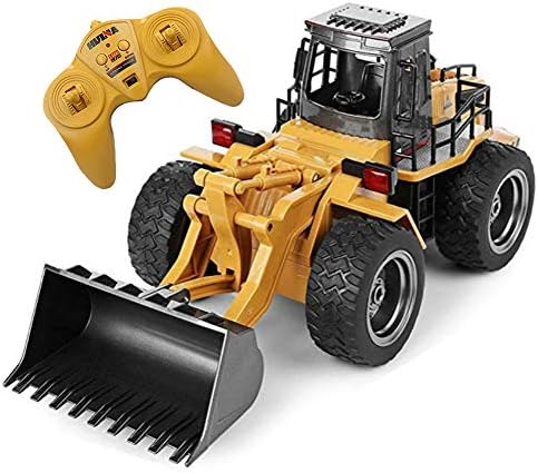 KOLODOGO Remote Control Car, RC Truck Alloy Shovel Loader Tractor 2.4G Radio Construction Vehicle Electronic Toys, Best Gift for Kids