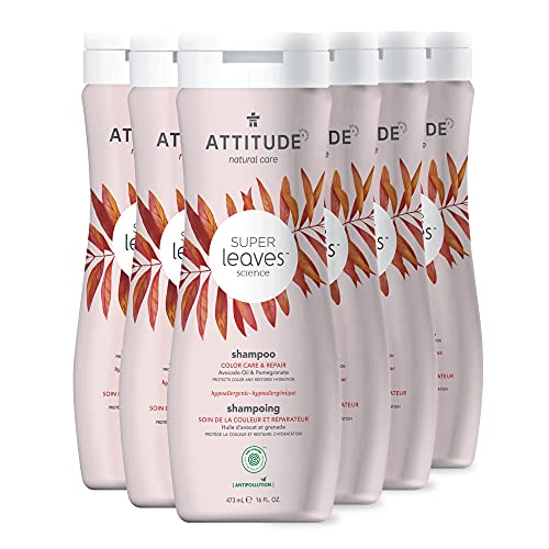 ATTITUDE Hair Shampoo, EWG Verified, Plant and MineralBased