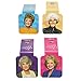 Ata-Boy Golden Girls Bookmark, Cast Set of 4 1 Magnetic Bookmarks (4 Set) Golden Girls Gifts & Merchandise