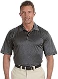 Adidas Golf A163 Mens ClimaLite Heather Polo