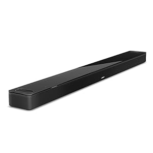 Bose Smart Ultra Soundbar con Dolby Atmos e controllo vocale Alexa, AI Bluetooth Wireless, sistema audio surround per TV, Nero