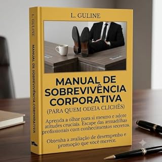 Livro MANUAL DE SOBREVIVÊNCIA CORPORATIVA: O guia prático para crescer na carreira, dominar sua avaliação de desempenho e manter sua sanidade intacta (sem fingir que ama a empresa).