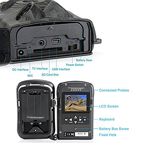 image for Bestok Hunting Trail Camera 120° 12MP HD Infrared Night Vision 65ft 2