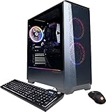 CYBERPOWERPC Gaming Desktop Computer Ryzen 5