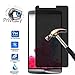 VIMVIP Privacy Anti-Spy Tempered Glass Screen Protector for LG G3 with 9H Hardness - Protect Your Screen From Scratches Drops and Anti-Spy (LG G3)