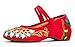 AvaCostume Women's Buddhism Totem Embroidery Casual Mary Jane Shoes, Red 37