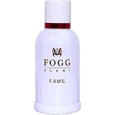 Fogg Scent Fame Eau de Parfum for Men, 100ml / 3.38 fl.oz &ndash; Long Lasting Oriental Woody EDP, Apple Bergamot Lemon, Cinnamon &amp; Carnation Spice, Vanilla Sandalwood Cedar Vetiver, Gift Boxed