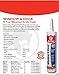 Red Devil 084640 Window & Door Silicon Acrylic Brown Caulk, 10.1 oz, Pack of 1, Made in USA