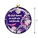Hallmark Keepsake 2017 Elegant Friends Forever Glass Premium Christmas Ornament