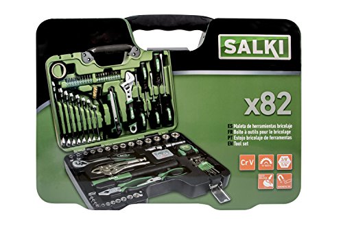 salki 8920082 Werkzeugkoffer, 82-teilig, Metall, L – Bild 3