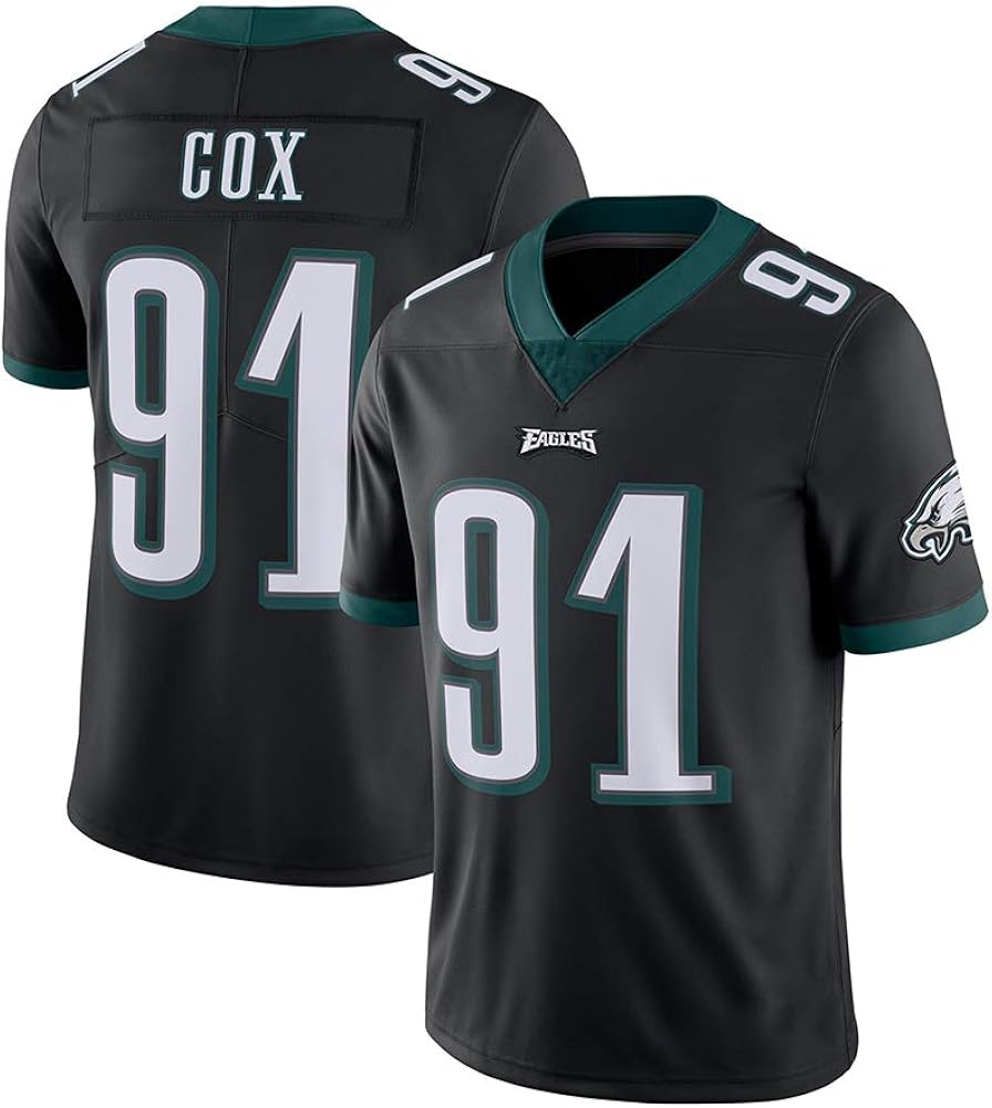 Philadelphia Eagles Fletcher Cox 91 Herren RugbyTrikot, American
