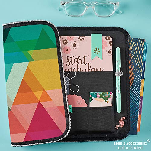 Erin Condren Medium Planner Folio Triangle Overlay, Perfect Organizer