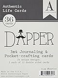 Authentique Paper DAP010 Dapper Authentic Life Card