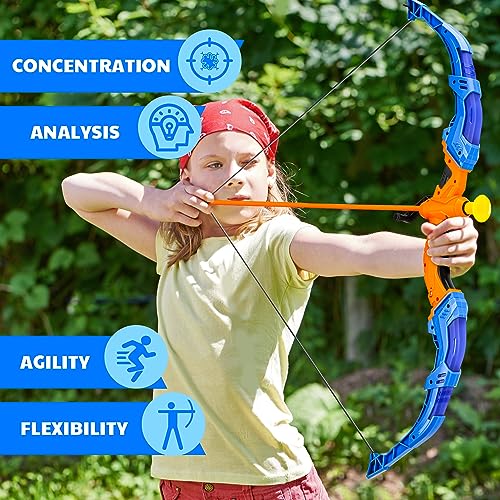 TOY Life 2 Pack Bow and Arrow Set with LED Lights for Kids 4681214