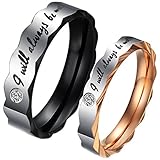 Men's Women's Stainless Steel Love 