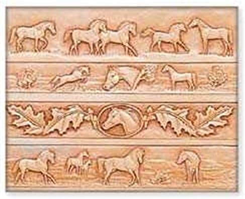 Tandy Leather Horses Belt Craftaid